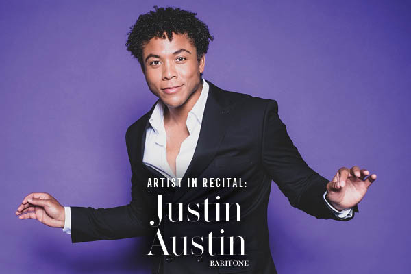 Artist in Recital: Justin Austin thumbnail